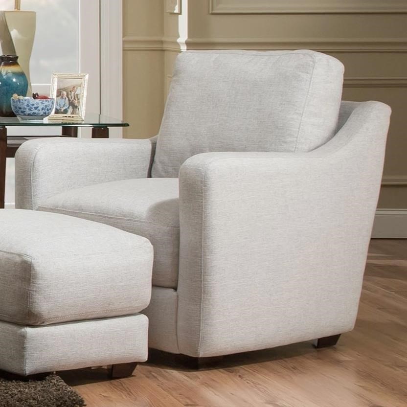 Microsuede chair best sale and a half